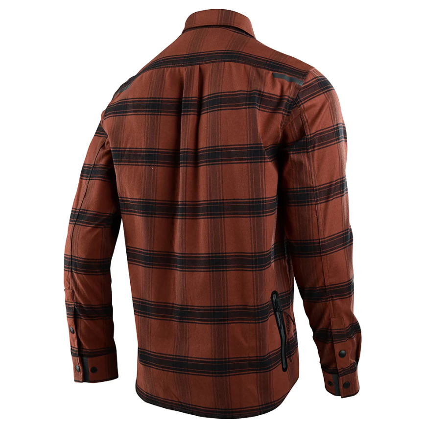 Grind Flannel Stripe Russet